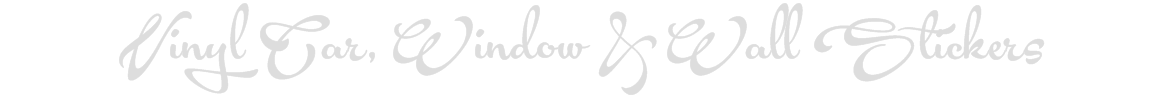 VINYL-CAR-WINDOW-WALL-STICKERS-DECALS-PERSONALIZABLE